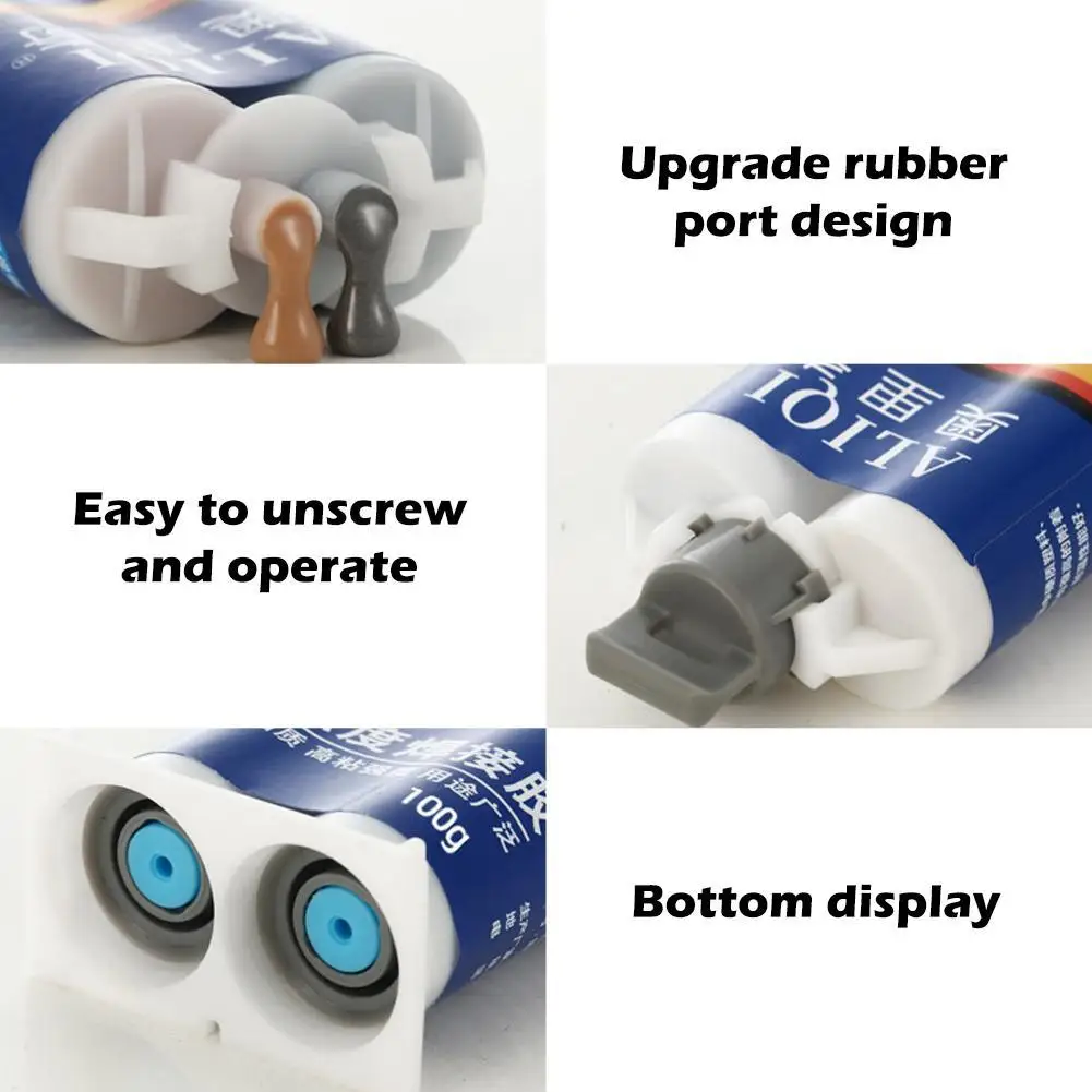 Strong AB Glue Cast Iron Radiator Fuel Tank Repai Industrial Heat Resistance Cold Weld Metal Repair Paste Durable |