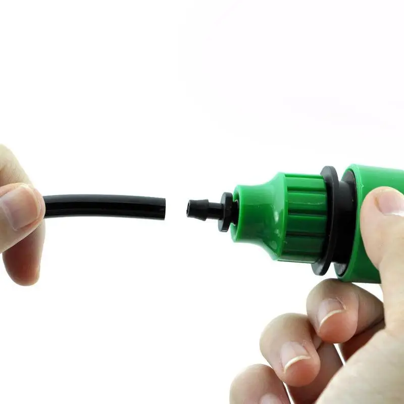 

1 Piece Of Plastic Water Pipe Quick Coupling 4/7 8/11 Mm Garden Hose Connector Faucet Adapter Pipe Garden Irrigation