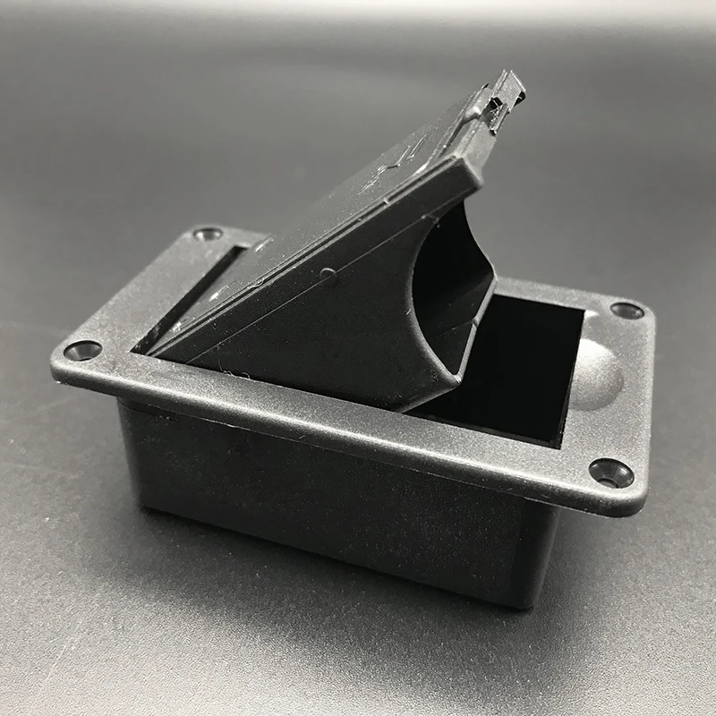 9V Батарея черный держатель Чехол Коробка отсек гитарная крышка бас