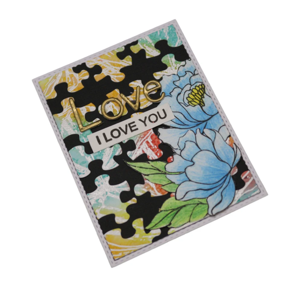 Прямоугольные круглые металлические Вырубные штампы трафареты украшение на