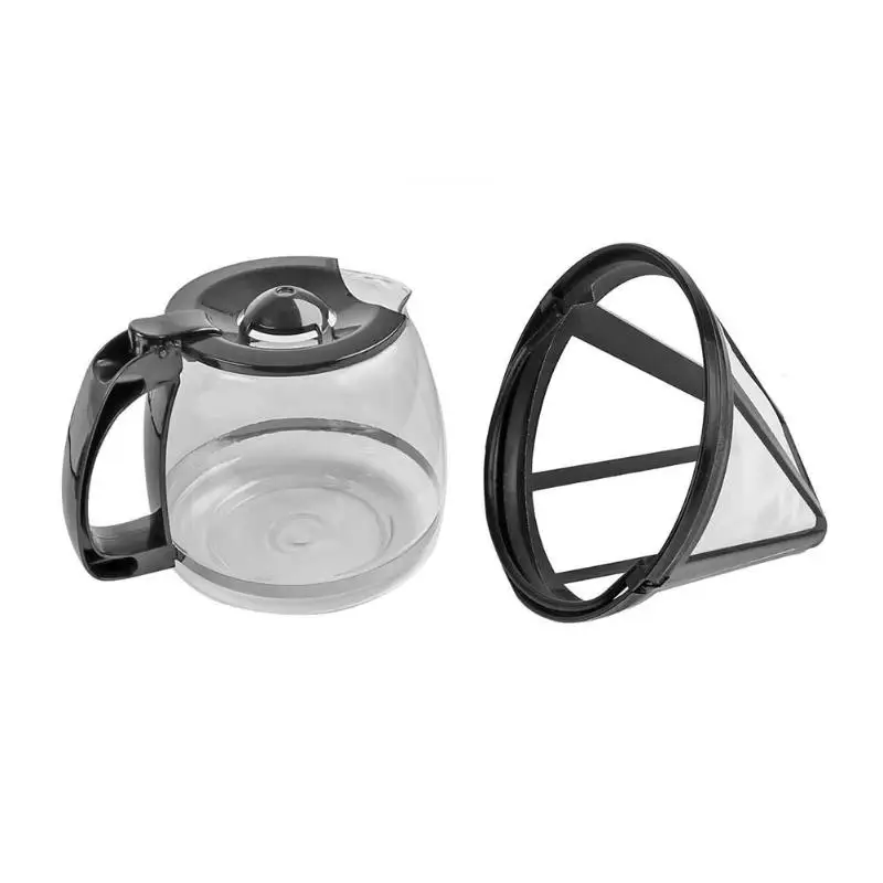 Новая бытовая электрическая кофемашина Офисная капельная Кофеварка чайник