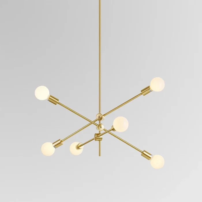 Современная Скандинавская современная светодиодная Люстра для ванной комнаты