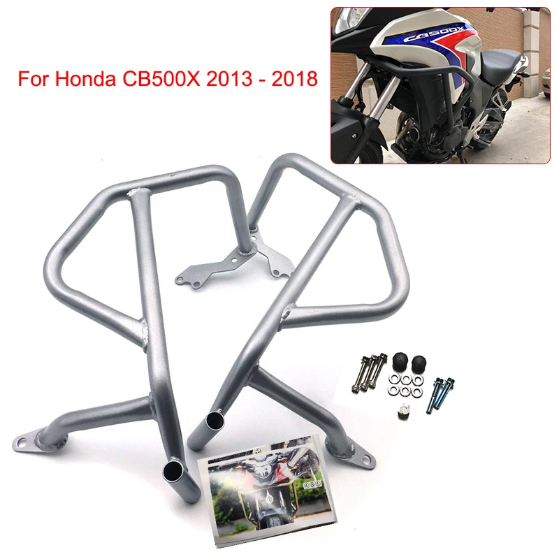 2018 For HONDA CB500X 2013 2014 2015 2016 2017 2018 Motorcycle Motorbike Front Engine Guard Crash Bars Frame Protector Bumper