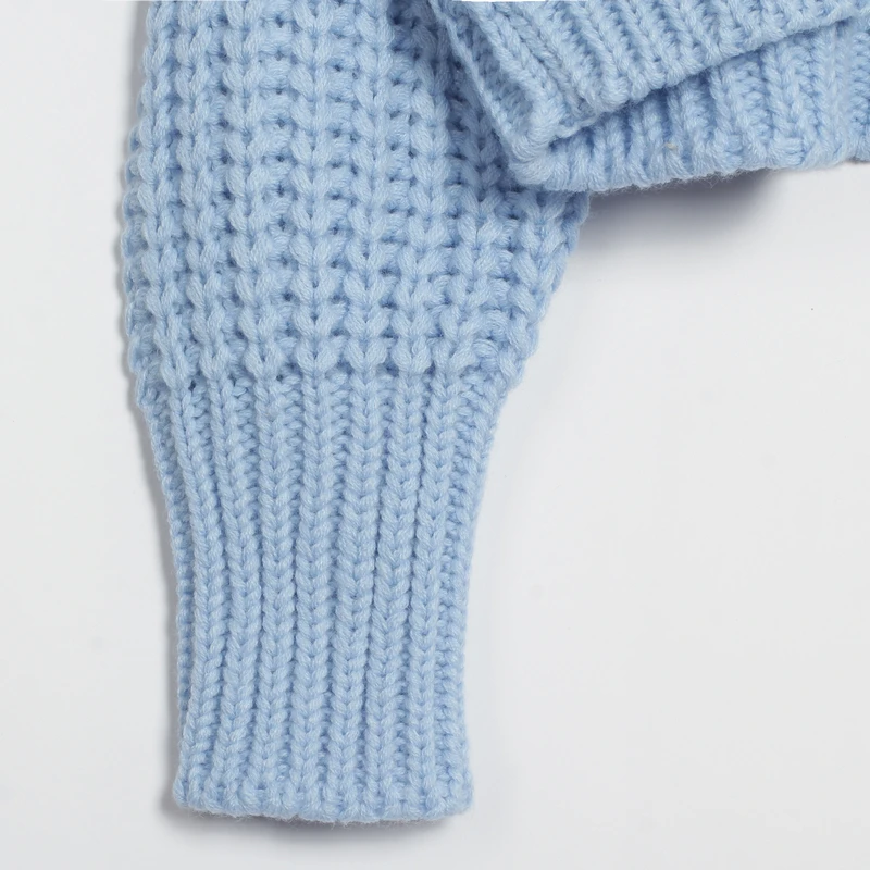 WIXRA Women Sweaters and Pullovers Turtleneck Long Sleeve Casual Thick Sweater Loose Knitted Jumpers 2019 Autumn Winter | Женская одежда