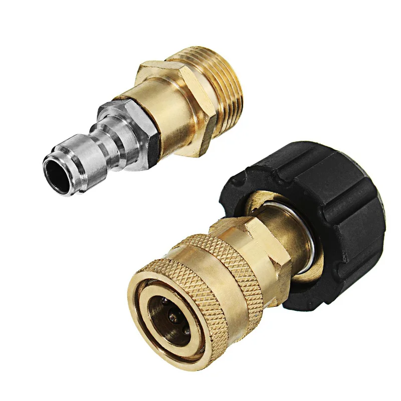 

Threaded Nozzle M22 Threaded Nozzle Quick Connect Connector Head For Foam High Pressure Washer Washing Machine