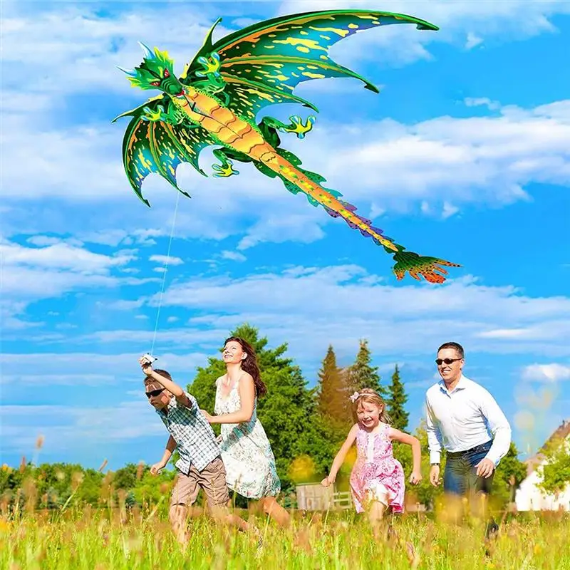 Juego de cometas de animales en 3D, dinosaurio, mariposa, juego de cometas voladoras, Juguetes Divertidos para exteriores, regalo para ni&ntilde;os-5