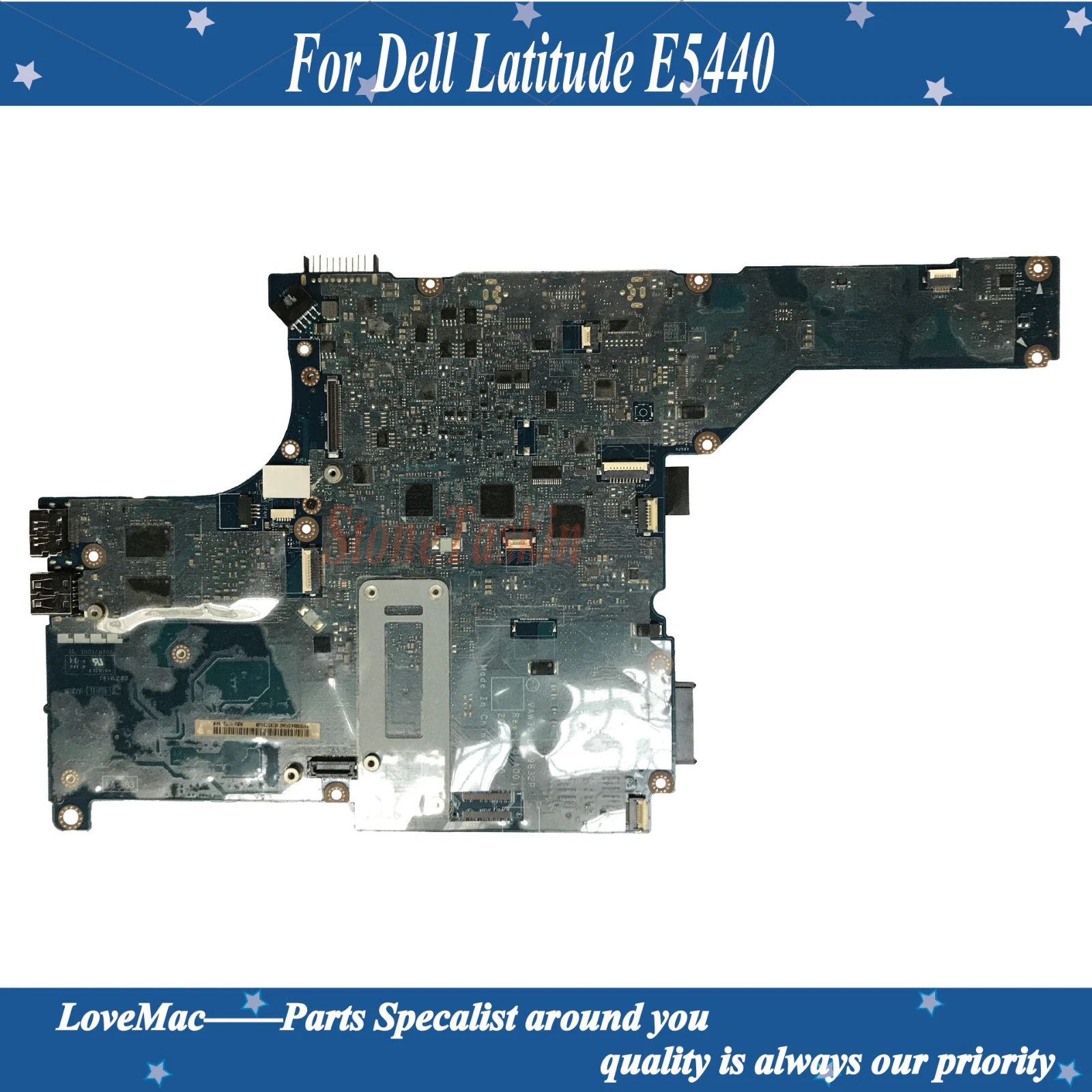 High quality CN-0NR2XX For Dell Latitude E5440 Laptop Motherboard VAW30 LA-9832P SR1EA I7-4600U DDR3L 100% well work | Компьютеры и