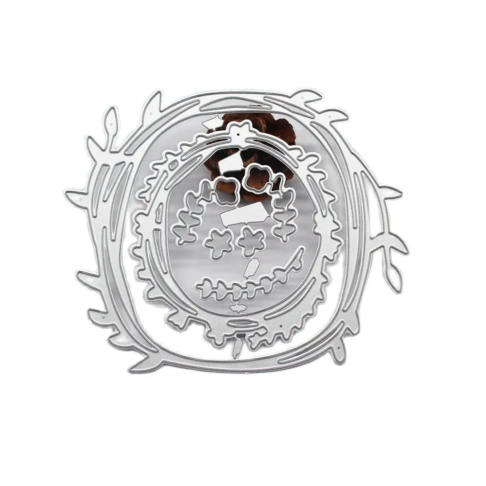 Красивая гирлянда из металла и углеродистой стали высечка милый фон сделай сам