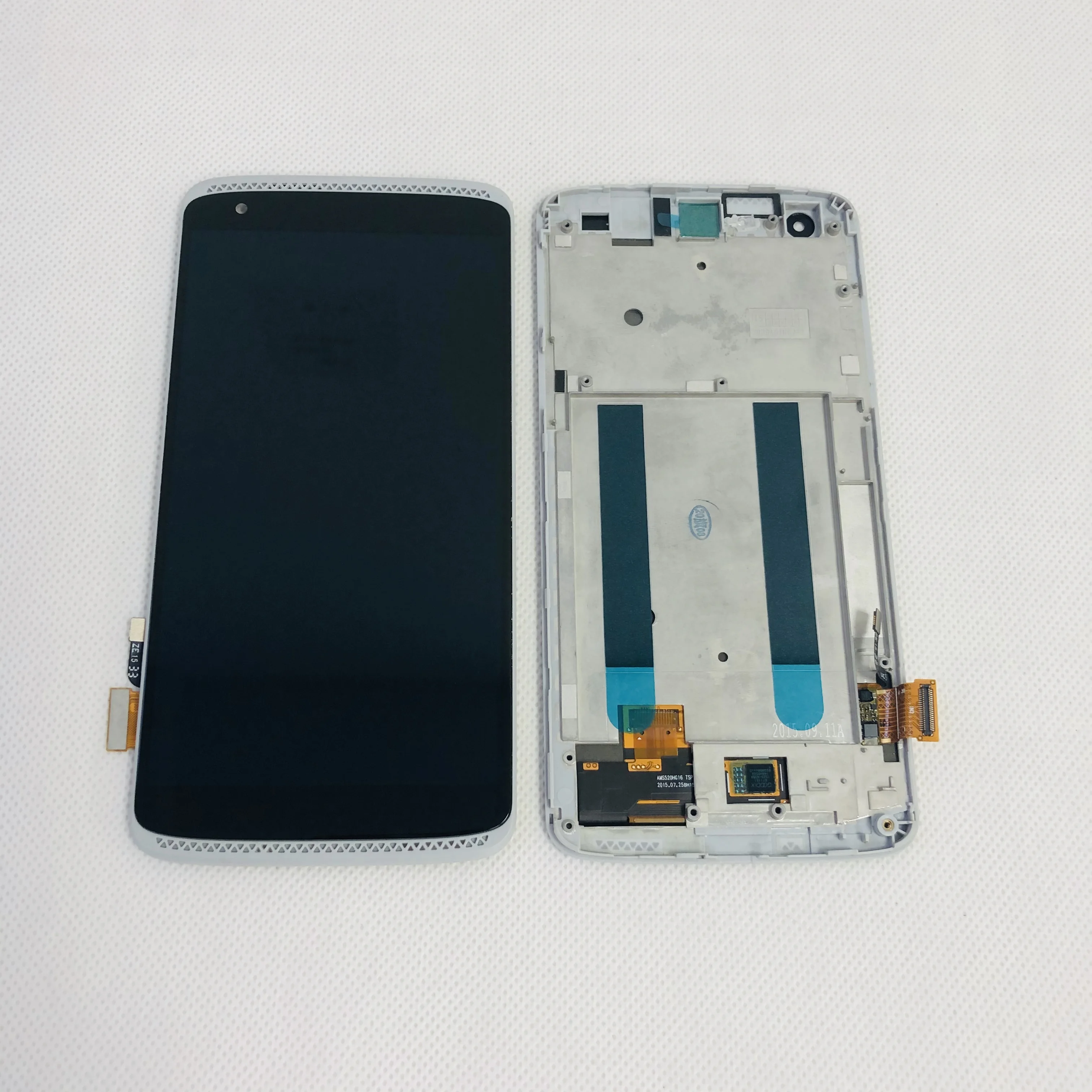 ЖК дисплей AMOLED 5 2 дюйма для ZTE Axon mini B2015 с сенсорным экраном дигитайзер Бесплатная