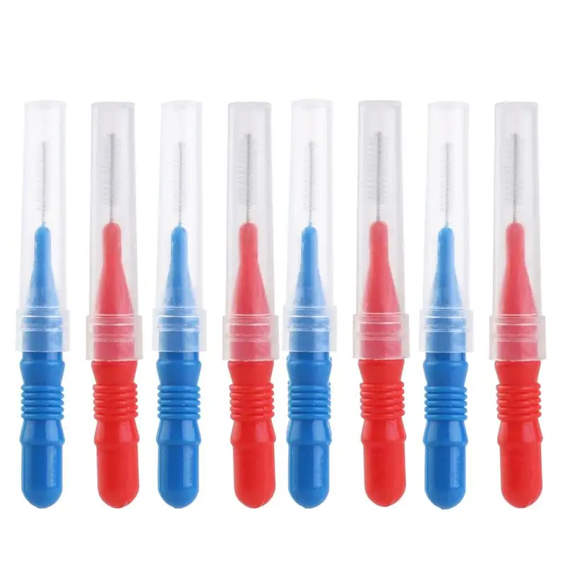 30 шт. зубная нить гигиеническая i-образная щетка межзубная гигиена полости рта