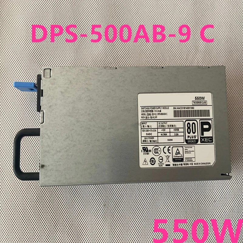 

Новый оригинальный ПК PSU Для DELTA CPRS 550 Вт блок питания DPS-500AB-9C