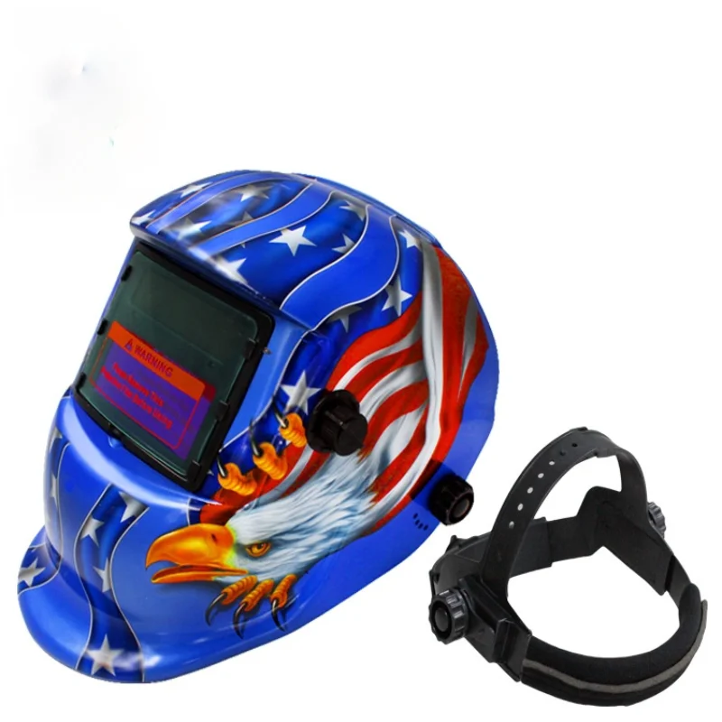 Сварочная шляпа с автоматическим затемнением на солнечной батарее