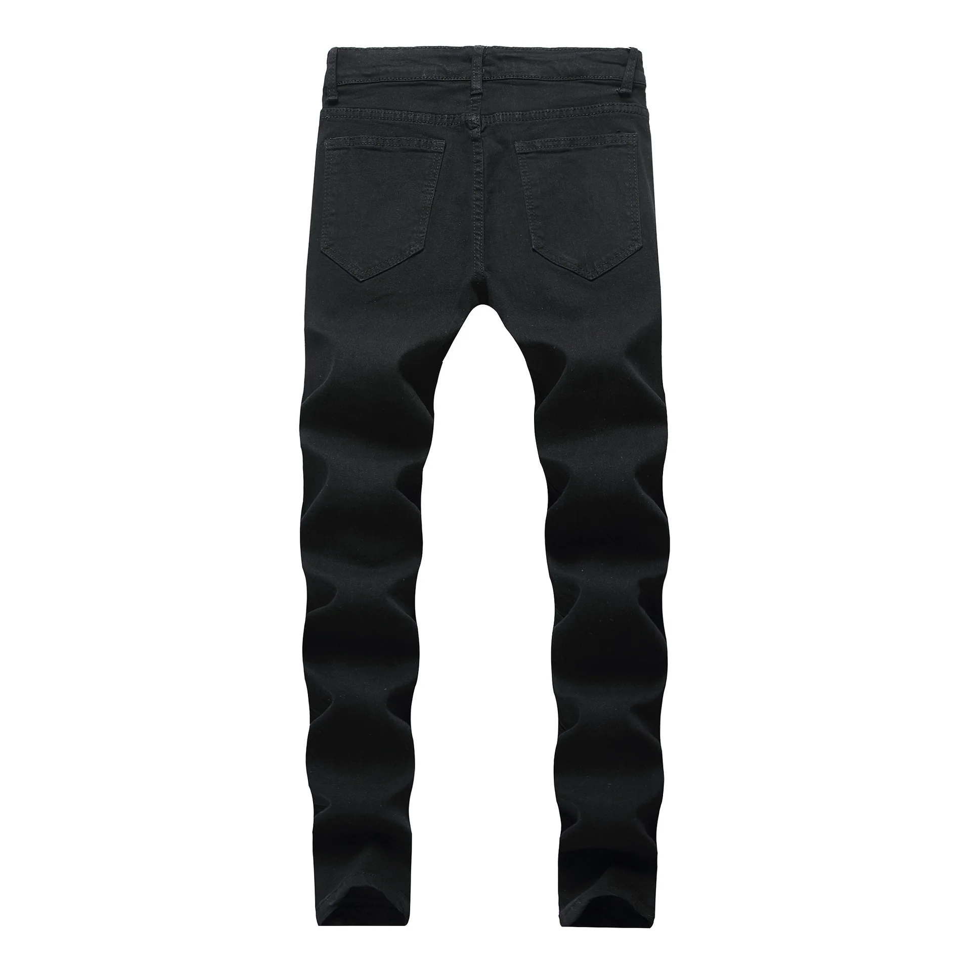 

3 Style Men's skinny jeans Hip-hop Hole Casual Slim Thin Denim Pants Classic Cowboys Ripped Man Pencil Pants