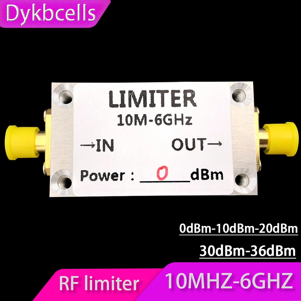 

Dykbcells PIN Diode RF PIN Limiter 10MHZ-6Ghz 0dBm 10dBm 20dBm 30dBm 36dBm for Ham Radio power amplifier SDR short-wave receiver