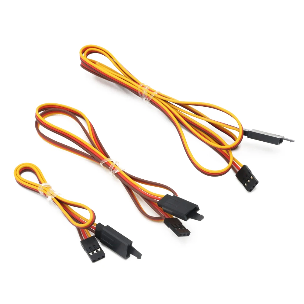 10 шт 1001502003005001000 мм удлинитель серво