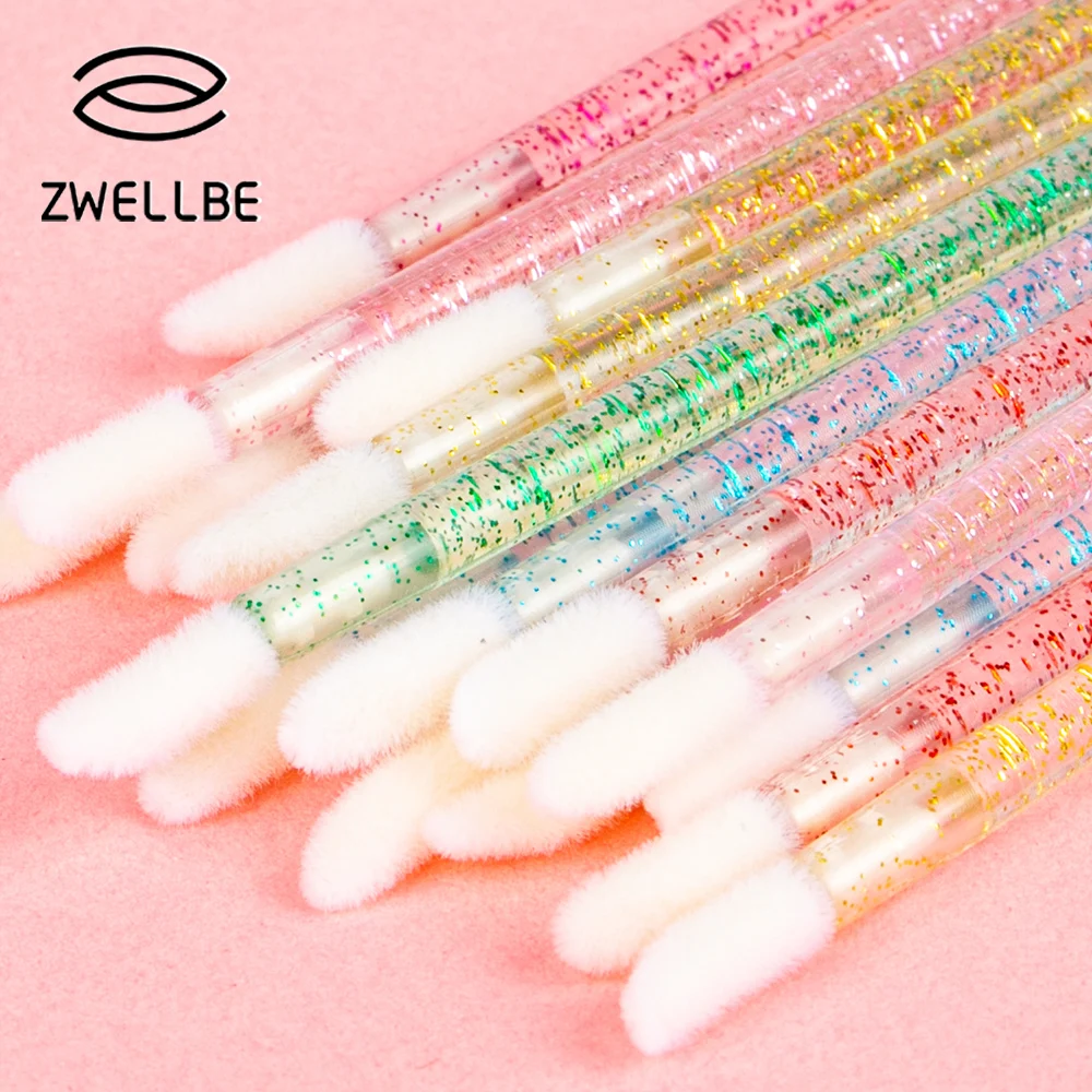 50 шт одноразовые кисти для ресниц Кристальные ресницы микрокисти наращивания