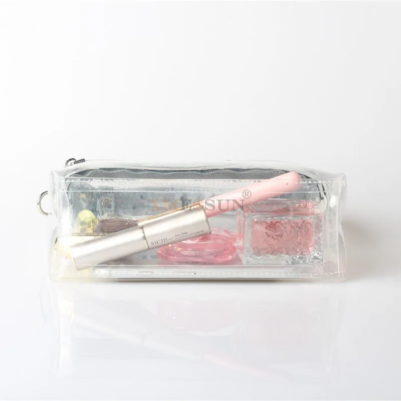 Прозрачная сумка XMESSUN прозрачная тоут через плечо женский клатч из страуса с