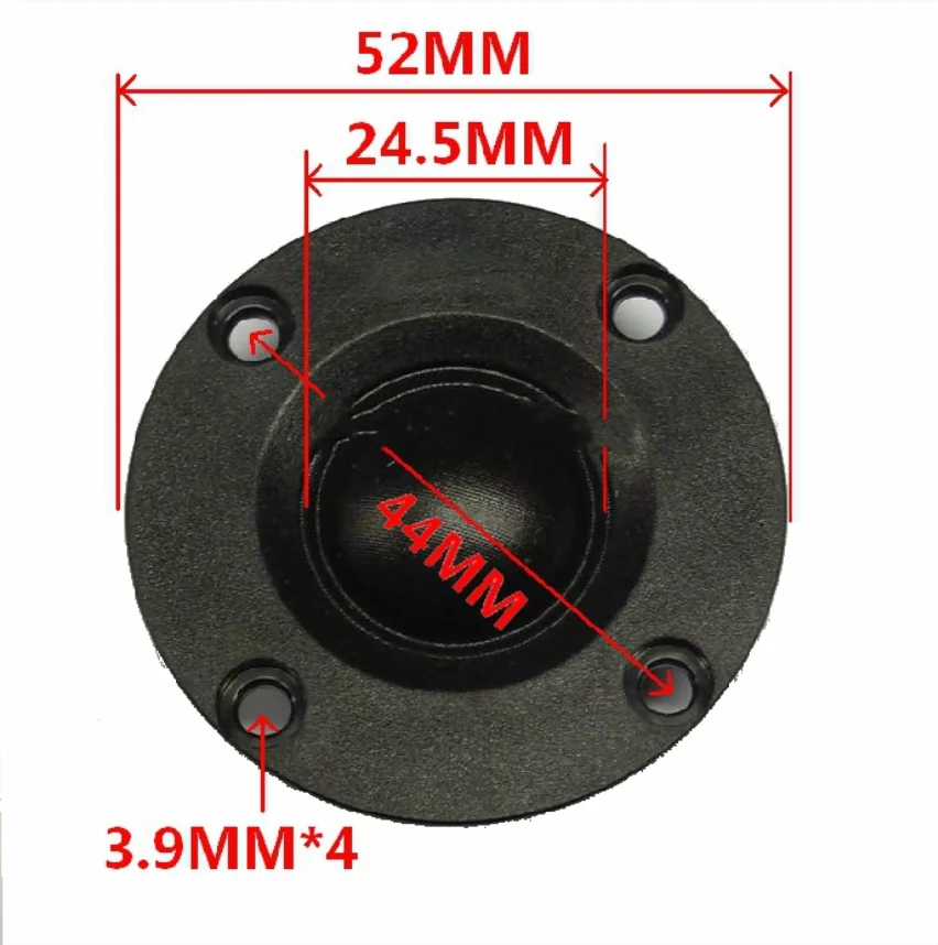 

2pcs 2" inch 52mm 4/8ohms 8W tweeter silk film neodymium speakers