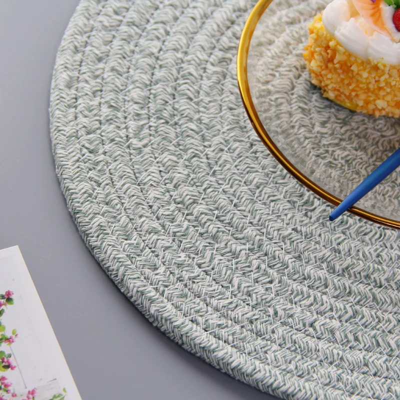 Скандинавский круглый стол противоскользящие подставки для напитков