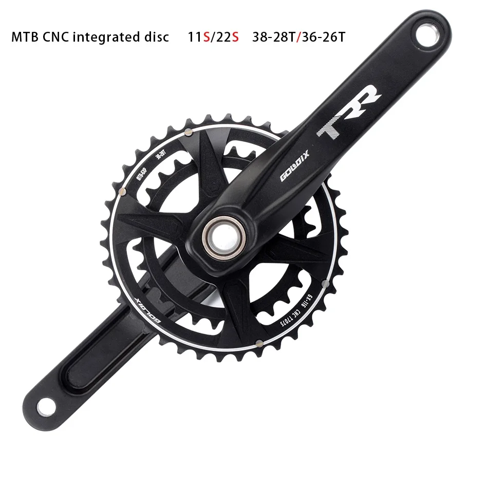 MTB Кривошип 104BCD 170 мм GXP 36/26T 38/28T узкая широкая цепь 11S 22S набор кривошипов для