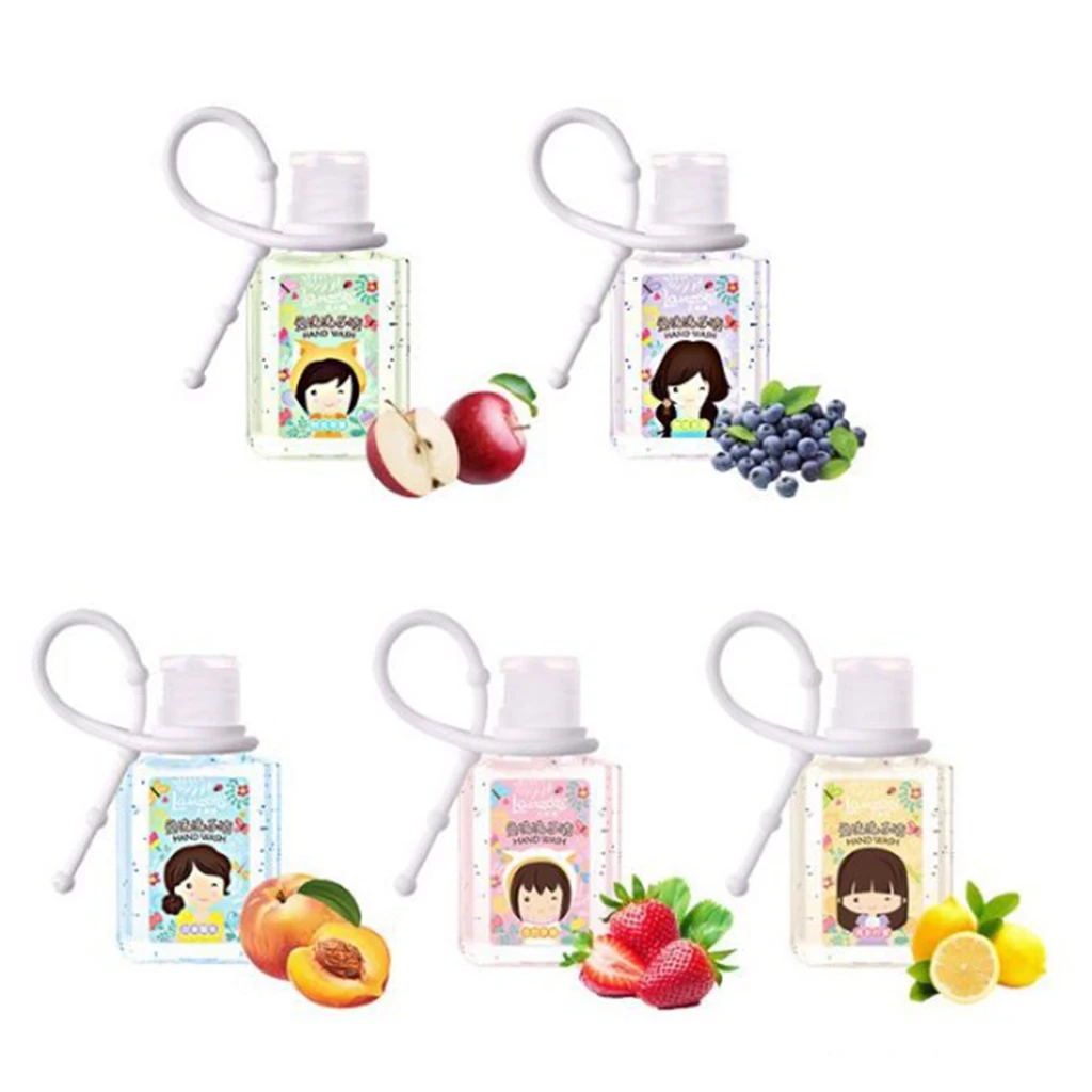4Pcs 30ml Hand Soap Gel Sanitiser Cleaning Disposable Portable Antiseptics Moisturizing Liquid for Kids Adult | Дом и сад