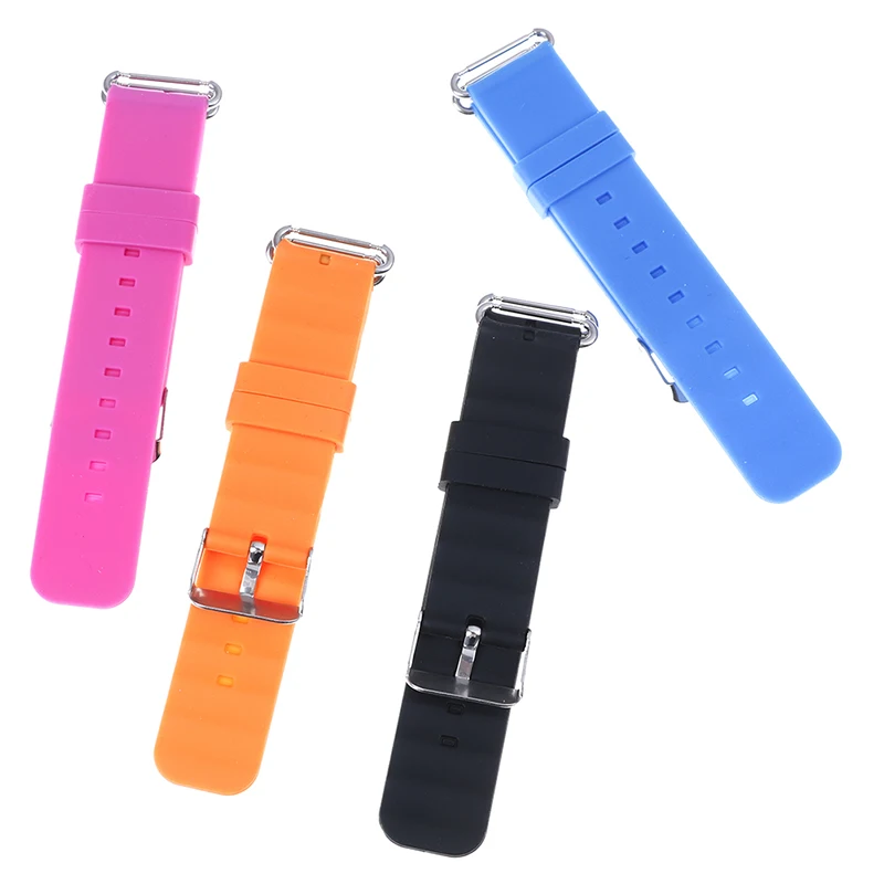 Сменный ремешок для смарт-часов детских часов с GPS-трекером силиконовый наручных