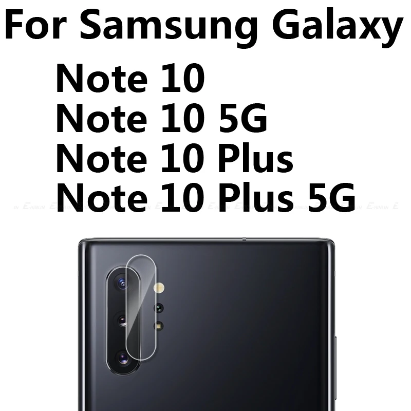 For Samsung Note 10 Защитная пленка для объектива камеры для iPhone 11 Pro XS Max XR X 8 7 Plus samsung Galaxy Note 10 5G 9 S10 S10e S9 из закаленного стекла - Цвет: For Samsung Note 10