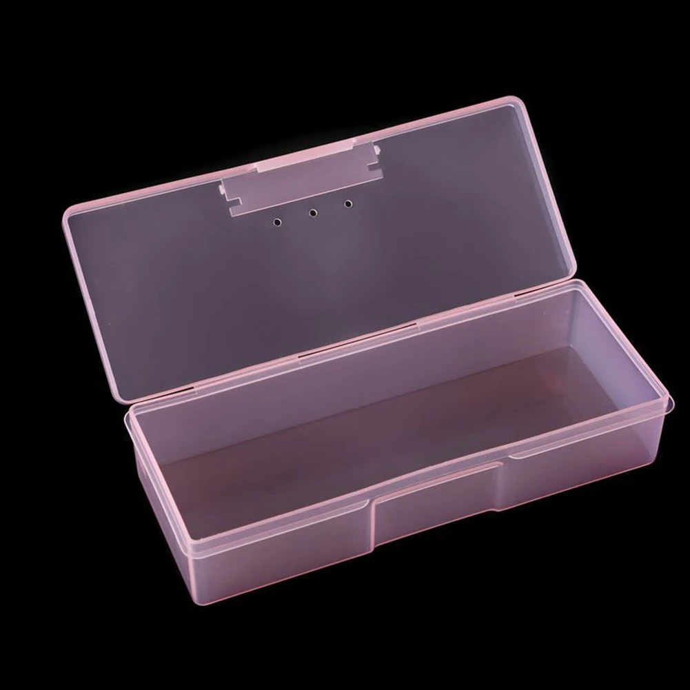 1PC New Popular Portable Nail Art Case / Box Holder Manicure Tool Plastic Storage Brushes Container Brush | Украшения и