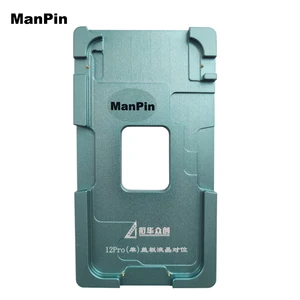 metal mold for iphone 12 pro max mini 11 xr xs x lcd screen oca glass alignment high precise spring column holder phone repair free global shipping