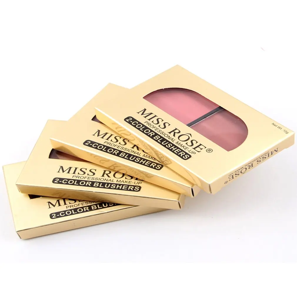 Miss Rose южноамериканский стиль румяна макияж Косметическая натуральная Палетка