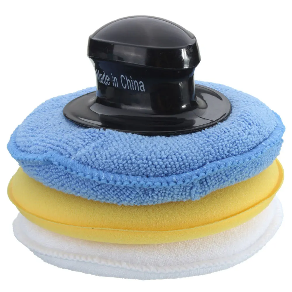 

Sponge Kit Wheel Foam Sponge Polish Universal Polished Sponge Kit Drill Wool Washing Set Multicolor Durable