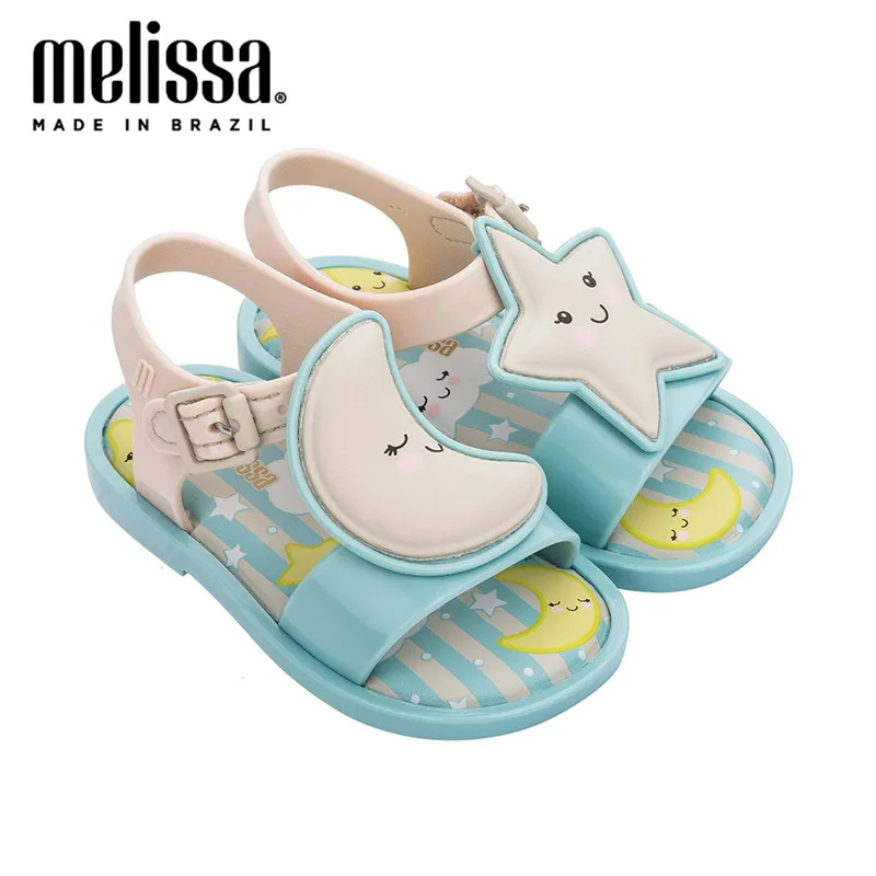 Melissa Mini милые сандалии принцессы для девочек 2020 новые желейные детские детская