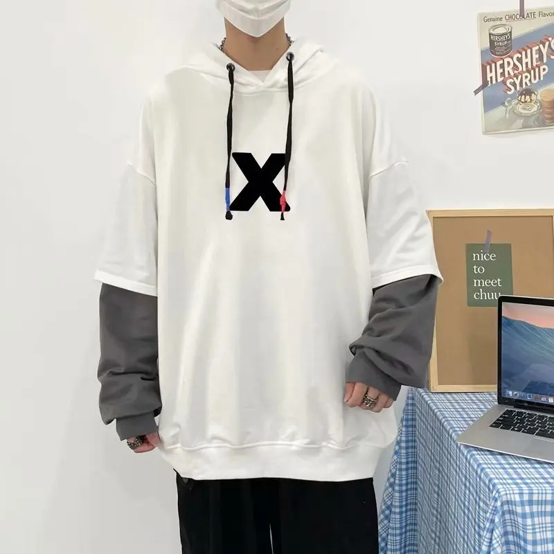 

Hooded Men's 2021 New Spring And Autumn Print HIP HOP Full Mens Hoodie Clothing Men Hoodies Hipster Street Wear M-5xl