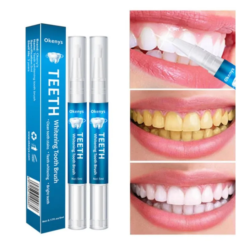 5ml Teeth Whitening Pen Remove Yellow Cigarette Dental Plaque Brighten Cleaning Oral Hygiene Tooth Care | Красота и здоровье