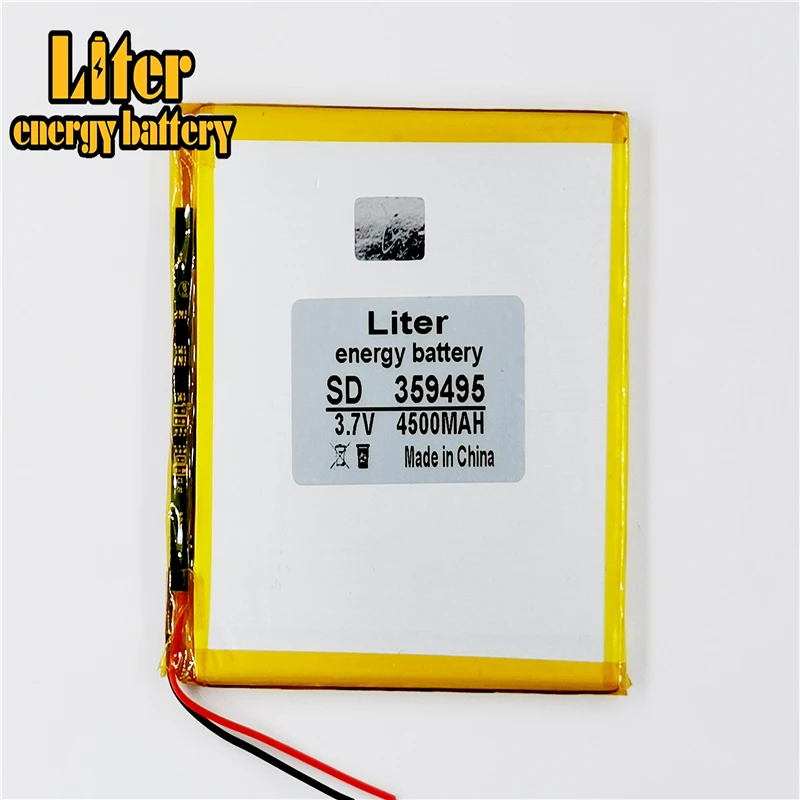 359495 3 7 V 4500mah литий полимерный аккумулятор планшета с защитной доской для PDA