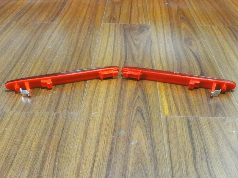 2 шт./пара красный объектив отражатель заднего бампера светильник для Хонда сrv