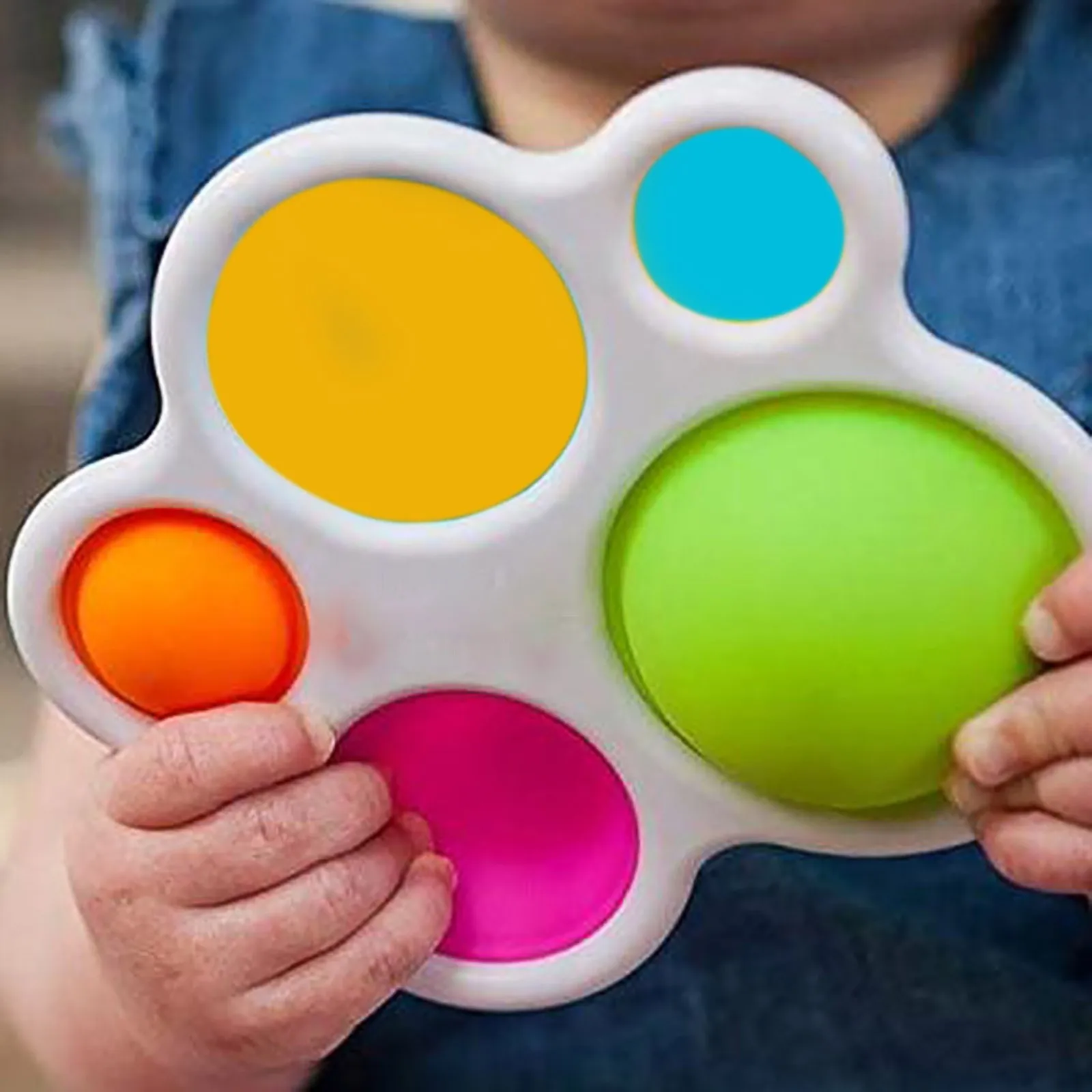 

1ps Infant Early Education Baby Intelligence Development Intensive Training Toys Indoors Decompression Plus Gift Isolation Props