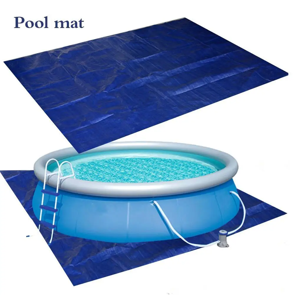 

Foldable Swimming Pool Mat Cushion Anti Sun Waterproof Dustproof Protect Cover Rainproof Dust Cover Mat Swimming Pool Accessorie