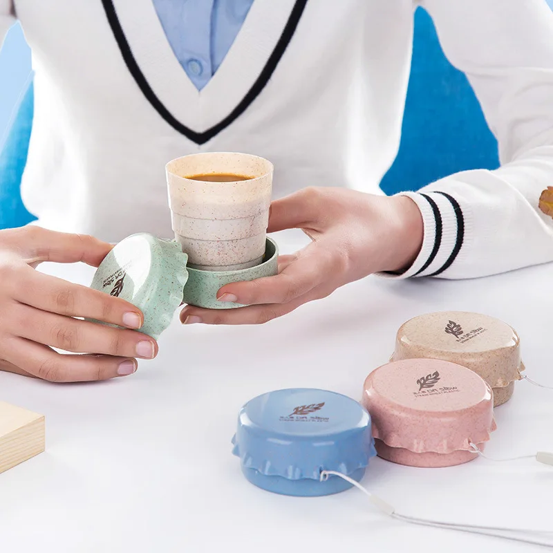 Кружка чайная чашка портативная дорожная кружка креативная Складная для