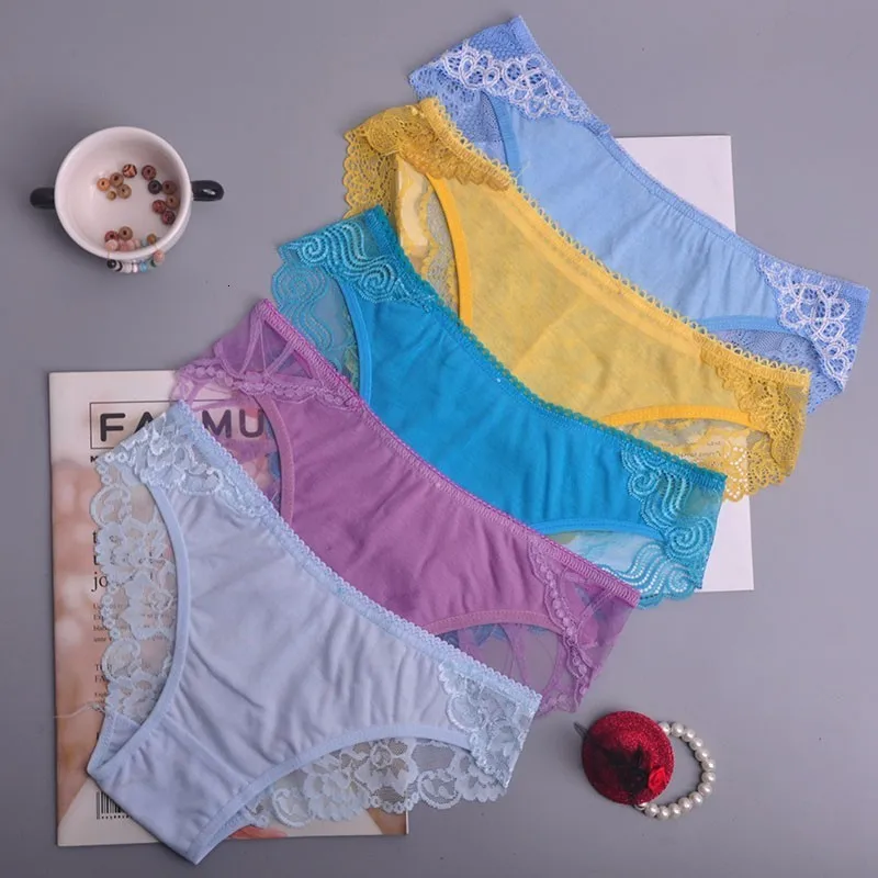 

colorful Women's Sexy lace Thongs G-string Underwear Panties Briefs For Ladies T-back lingerie 1pcs/Lot ah74