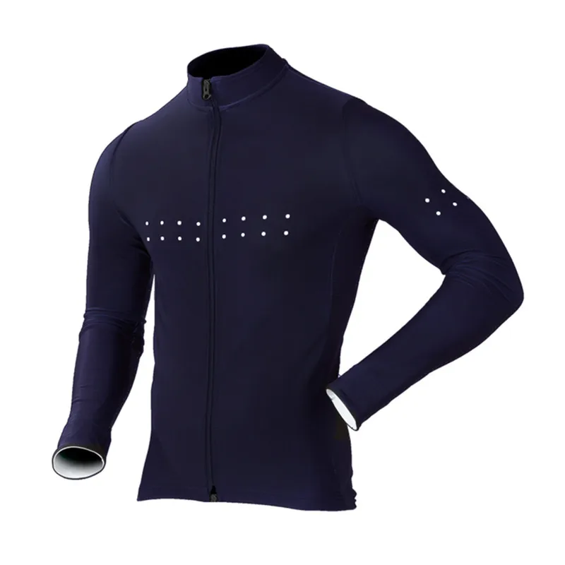 Теплая Флисовая одежда для велоспорта зимняя мужская велосипедная куртка дорог