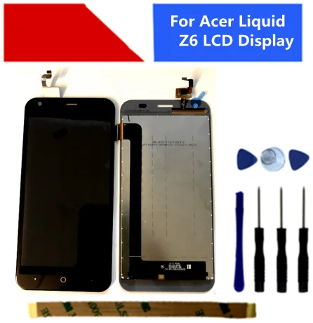 ЖК дисплей и сенсорный датчик в сборе для Acer Liquid Z6|Экраны мобильных телефонов| |