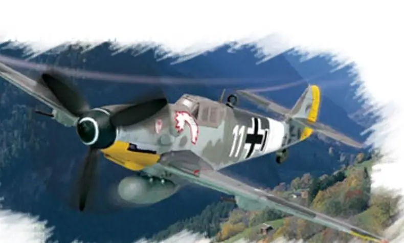 

Набор ранних пластиковых моделей Hobby Boss 80225, 1/72, BF109, G-6