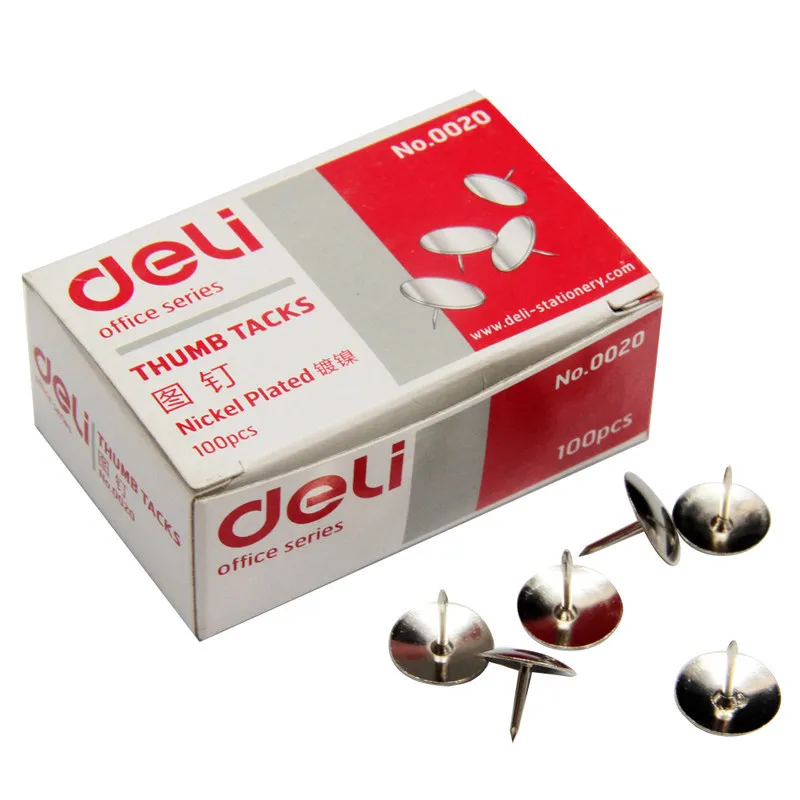 Металлические штифты 0020 офисные принадлежности учебные классные |