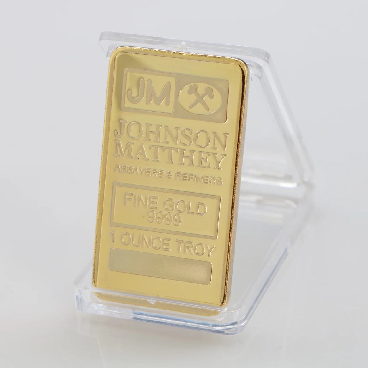 JM Джонсон Матте слиток Бар Монета сувенир позолоченные монеты подарок игрушка