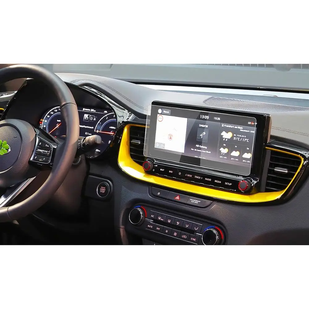 

LFOTPP For Ceed X 10.25 Inch 2019 2020 Car Multimedia Radio Display Screen Protector Film Auto Interior Protective Sticker