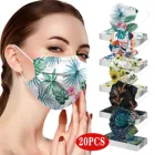 Маска одноразовая для лица, с 3-слойным фильтром, для взрослых, 20 шт.