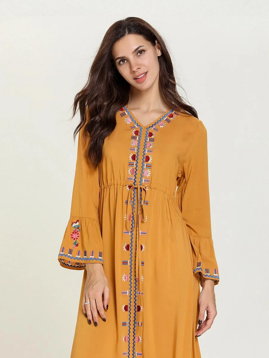 Мусульманское платье мусульманская одежда удобное арабское большой размер