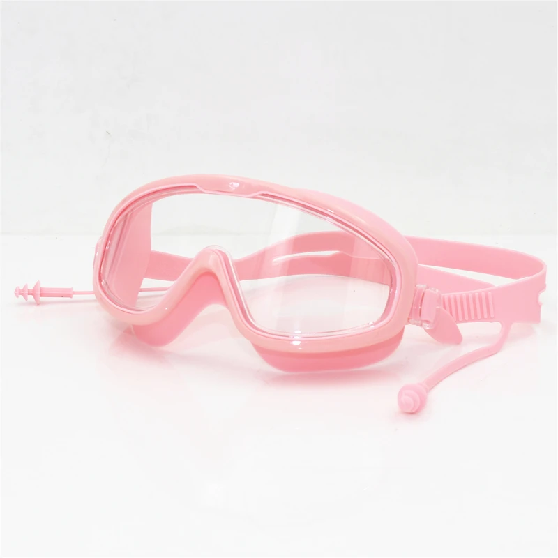 Big frame Professional Swimming Waterproof soft silicone glasses swim Eyewear Anti-Fog UV men women goggles for men women