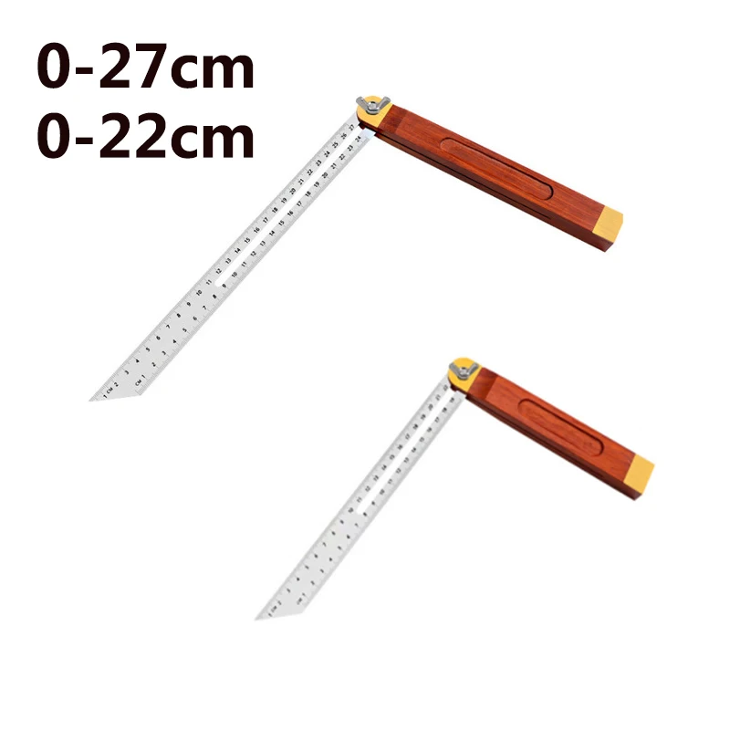 Раздвижной транспортир ремесленник скользящий T конический квадратный